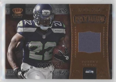 2012 Crown Royale Rookie Paydirt Materials Retail Robert Turbin #27 RC - Image 1 of 2