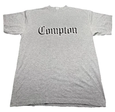Camiseta Compton Ca Heavyweight manga corta M gris medio  Foto 1 de 4