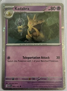 Kadabra 064/165 Cosmos Holo Promo Pokemon 151 Scarlet & Violet NM - Bild 1 von 1