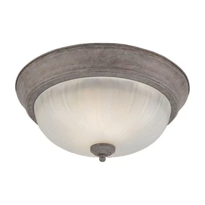 Forte Lighting 20000-02-09 Signature Flush Mount Desert Stone - Picture 1 of 1