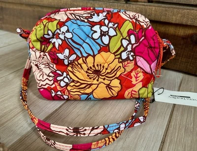 NEW Vera Bradley Camera Bag Quilted Crossbody Midday Garden Ultralight, NWT - Image 1 of 4