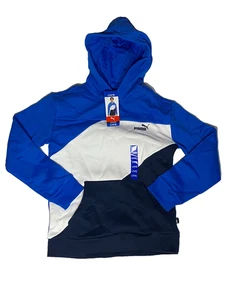 Puma Youth Hoodie Large (14/16) Blue White Multicolor - Picture 1 of 8