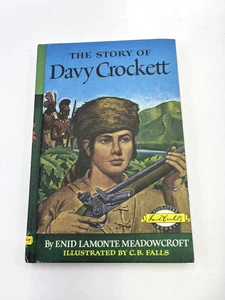 The Story of Davy Crockett by Enid LaMonte Meadowcroft 1952 Hardcover Vintage - Picture 1 of 4