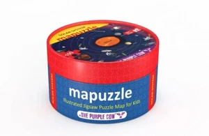 The Solar System 100 Piece Jigsaw Puzzle Purple Cow New - Picture 1 of 2