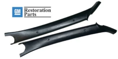 Molduras de pilar A interiores GM 1978-88 NUEVAS GM pintadas GM # 20006142 RH y 20006143 LH Foto 1 de 4