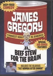 James Gregory - Beef Stew for the Brain - DVD / 2008 - Funniest Man in America - Imagen 1 de 3