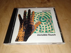 GENESIS Invisible Touch JAPAN CD 32VD-1023 1A4 TO w/INSERT BLACK TRIANGLE LABEL - Picture 1 of 2