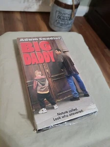 Big Daddy VHS 1999 Classic Adam Sandler Comedy - Original Seal Open at Bottom - Picture 1 of 6