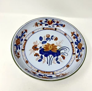 Cuenco italiano pintado a mano vintage Tiffany & Co. patrón floral de loza - Imagen 1 de 7