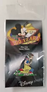 Prendedor Disney Store 100 Años de Sueños #16 Blancanieves 1937 Nuevo con Etiquetas 2001 - Imagen 1 de 2