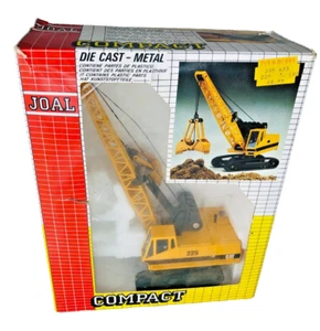 Toy Car Crane Lift Boxed Joal Die Cast Metal ra - Picture 1 of 15