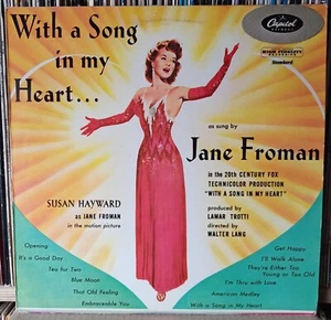 (45) Jane Froman - With A Song In My Heart... LP - Picture 1 of 1