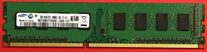 SAMSUNG 2 GB PC3-10600U RAM MEMORY M378B5773DH0-CH9 (SOLD INDIVIDUALLY) - Picture 1 of 3
