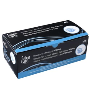 2400pcs Blue Disposable Face Mask Breathable SOFT 3-Ply Earloop 48x50 Case - Picture 1 of 3