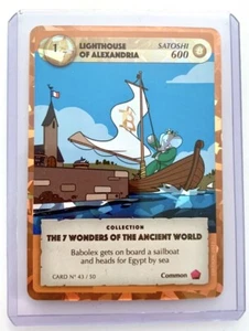 Babolex Karte 43/50 | Leuchtturm von Alexandria 1/7 | Vincent Faudemer 2021 US EN - Bild 1 von 1