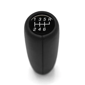 FORD MUSTANG 2003-2004 T56 WEIGHTED TALL LEATHER GEAR SHIFT KNOB 6 SPEED 12x1.75 - Picture 1 of 6