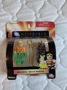 Minimates Art Asylum- Aquaman & Ocean Master- DC DIRECT - New in Box - Mint Con. - Picture 1 of 4