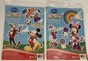 Disney Mickey Mouse Clubhouse Wall Sticker Kit, Great Fun For Kids Rooms