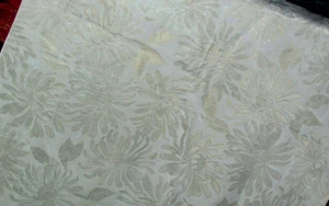 VINYL/ PLASTIC REM (upholstery) 72x20-21" beige-to-gray print (sew rm cab3) - Picture 1 of 2