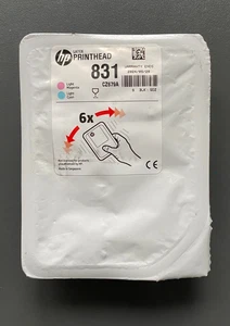 Genuine HP 831 Latex Printhead - LIGHT CYAN & LIGHT MAGENTA (INC VAT) - Picture 1 of 2
