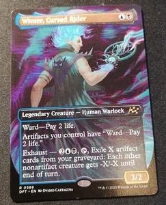 Winter, Cursed Rider - Borderless - DFT - MTG - EN - NM - 0369 - Picture 1 of 1