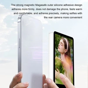4 HD Display Magnetic Phone Selfie Monitor Wireless Projector Monitor - Photo 1 sur 12