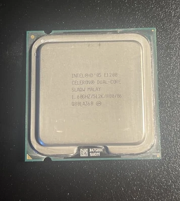 Intel Celeron Dual Core Processor E1200 "Conroe", 1.60gHz Tested  - Image 1 of 3