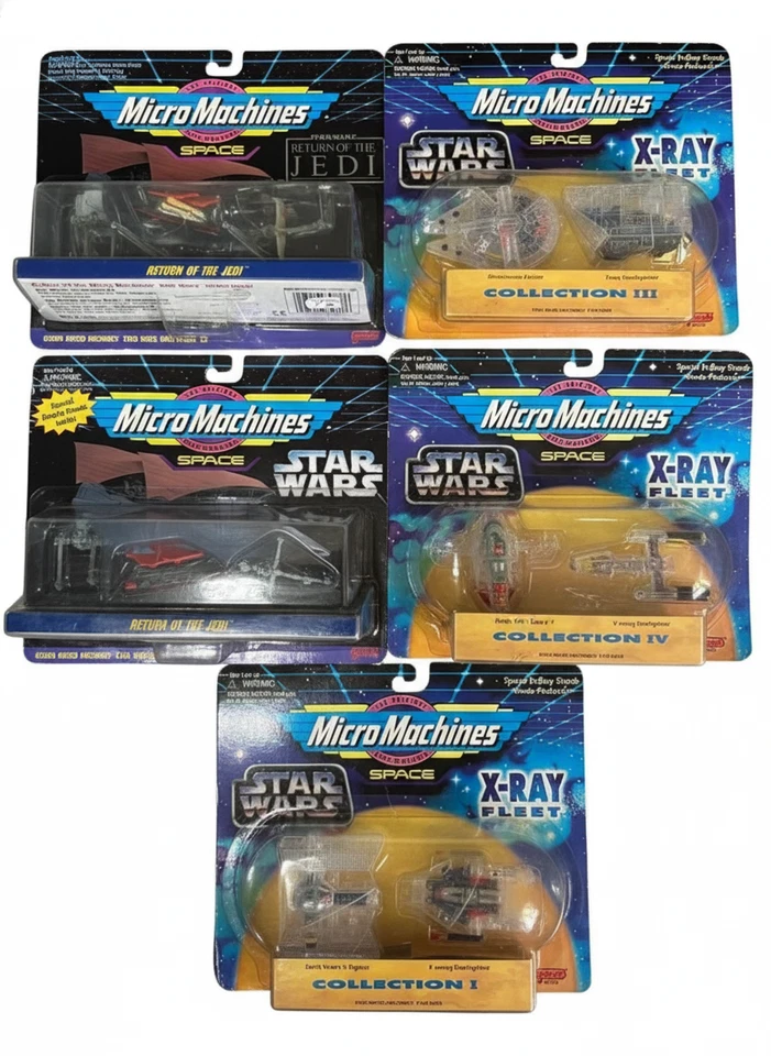 Conjuntos lacrados de fábrica MOC! Coleções raras de Frota de Raios X e Retorno de Jedi! - Imagem 1 de 1