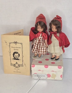 Muñecas Nancy Ann Storybook de colección (2) Caperucita Roja #116 bisque con caja - Imagen 1 de 20