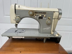 Vintage Necchi Supernova Ultra Automatica Sewing Machine untested - Picture 1 of 10