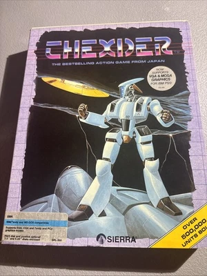 Thexder - CIB - IBM 3.5” & 5.25” - Big Box PC - 1987 Sierra - Image 1 of 4