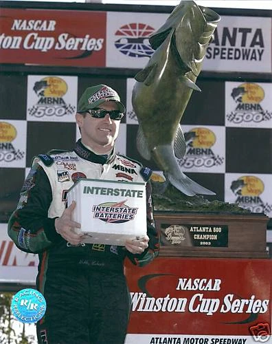 FOTO BOBBY LABONTE BASS PRO SHOP 500 NASCAR WIN 8 X 10 - Imagem 1 de 1