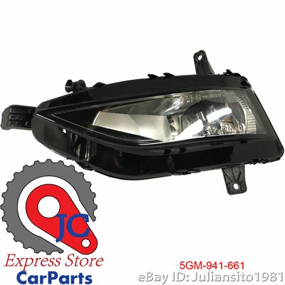5GM941661A ФОЛЬКСВАГЕН ПОДЛИННЫЙ НОВЫЙ OEM JETTA ПЕРЕДНИЙ ЛЕВЫЙ ПРОТИВОТУМАННЫЙ ФОНАРЬ В СБОРЕ - Изображение 1 из 4