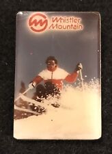 WHISTLER MOUNTAIN Skiing Ski Pin Blackcomb CANADA Resort Souvenir Travel Lapel