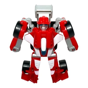 Transformers Race Car Rescue Bots Academy Heatwave Fire Bot Playskool Heroes - Picture 1 of 11