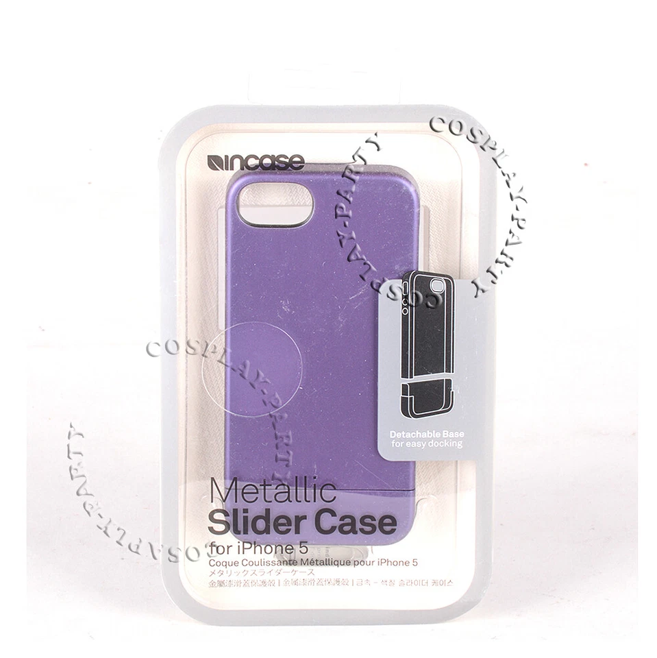 Incase Metallic Slider iPhone 5s iPhone 5 iPhone SE Case Cover - Dark Mauve - Image 1 of 4