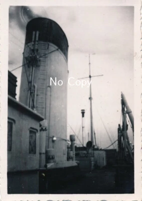 Foto WK2 20. Vorpostenflottille Wohnschiff in cote d'argent bordeaux  X195 - Bild 1 von 2