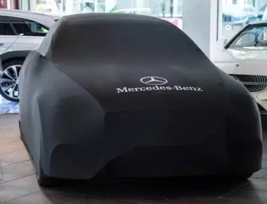 Black Car Cover For Mercedes Benz Class Dustproof Universal Sedan Car Cover Foto 1 de 4