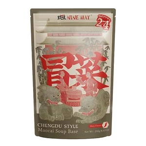 2 Pack NINEWAY Chengdu Style Maocai Hot Pot Soup Base Spicy Sichuan Mala 8.47 oz - Picture 1 of 7