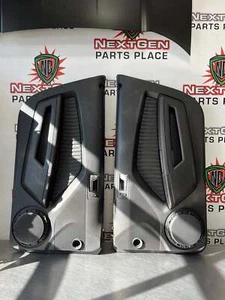 2012 FORD MUSTANG SHELBY GT500 BLCK INTERIOR DOOR PANELS OEM #623 - Picture 1 of 10