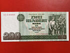 ???? DDR 200 Mark Banknote 1985 UNC Kassenfrisch