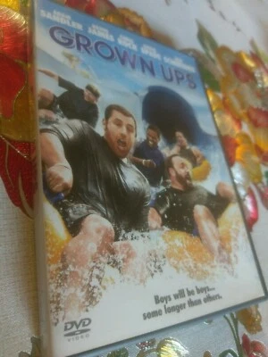 Grown Ups DVD Good Condition. Adam Sandler . Kevin James.  W/ Blooper Reel.  - Image 1 of 4