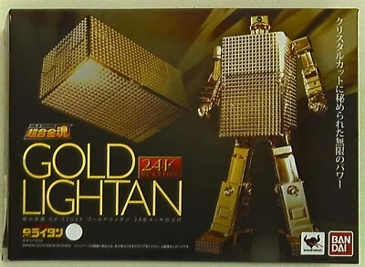 Bandai Soul of Chogokin GX-32G24 Gold Lightan action figure in stock! GX-32R NEW - Image 1 of 2