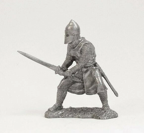 ⭐️Estatuilla Knight Tin Soldiers sin pintar. 54mm 1/32⭐️ Foto 1 de 1