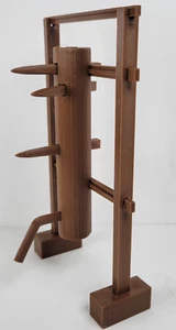 1/10 1/12 Wing-Chun Kung Fu Practice Dummy Model Prop Dojo GI Joe Scale Diorama - Bild 1 von 9