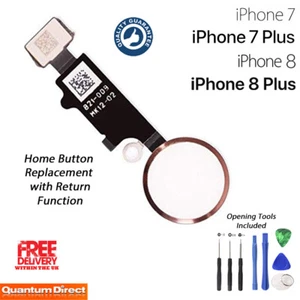 NEW iPhone 8/8 Plus/SE 2020 Home Button Cable Replacement - ROSE GOLD - Picture 1 of 5