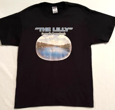 Camiseta Centralia PA THE LILLY Negra Uni-Sexo Manga Corta 100% Algodón Foto 1 de 4