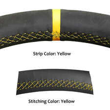 For VW Golf 5 Mk5 GTI GLI R32 Steering Wheel Cover Wrap Stitching Variant R Line