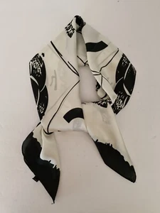 Modern Pattern Square Scarf, Headscarf, Satin Silk Square Wrap, Shawl - Picture 1 of 3