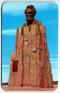 Postkarte Lincoln Monument auf Sherman Hill U.S. Highway 30 Lincoln Highway Wyoming WY - Bild 1 von 2